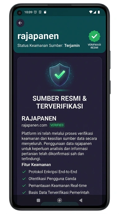 Tampilan kanal resmi rajapanen